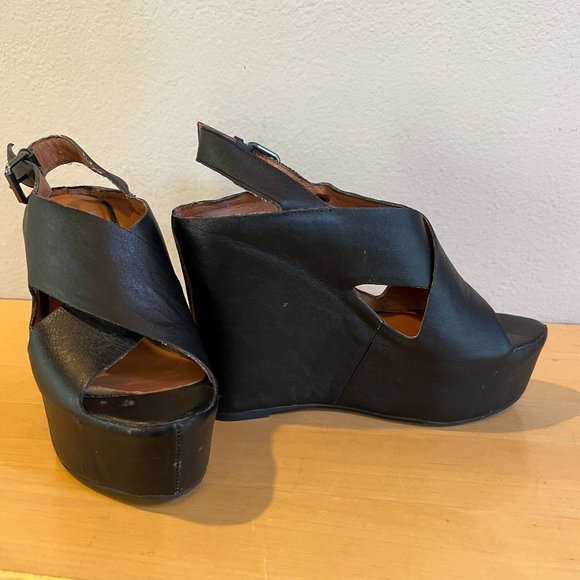 Platform Wedge Sandals - Picture 1 of 15